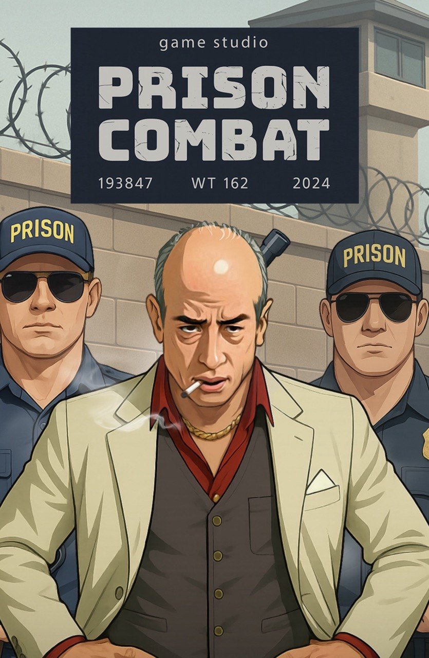 Prison Combat prison studio artwork